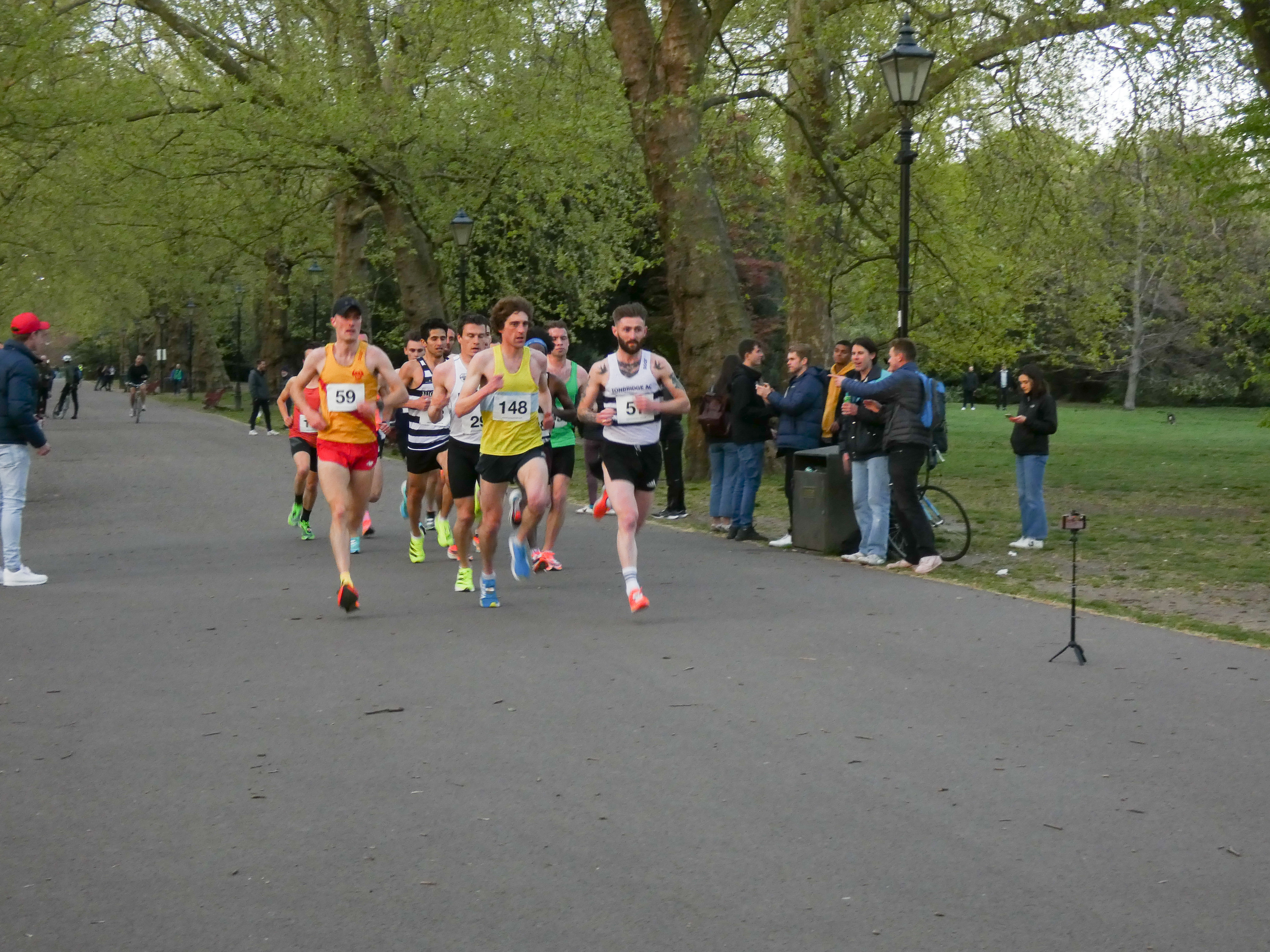 Volunteers at the race