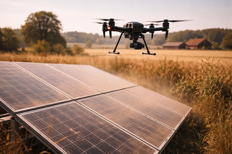 Hotspots und Sommerhitze: Optimale Leistungsfähigkeit Ihrer Photovoltaikanlage trotz Staub