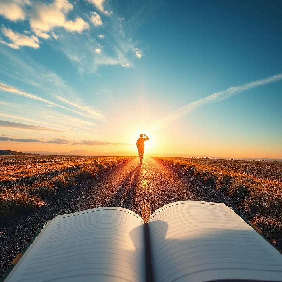 You don't have to see the whole path to take the first step.