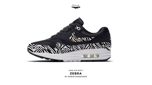 nike air max 1 zebra