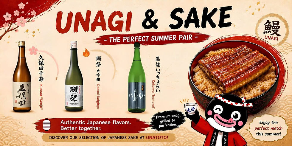 Unagi and Sake Pairing Guide – Discover the Perfect Summer