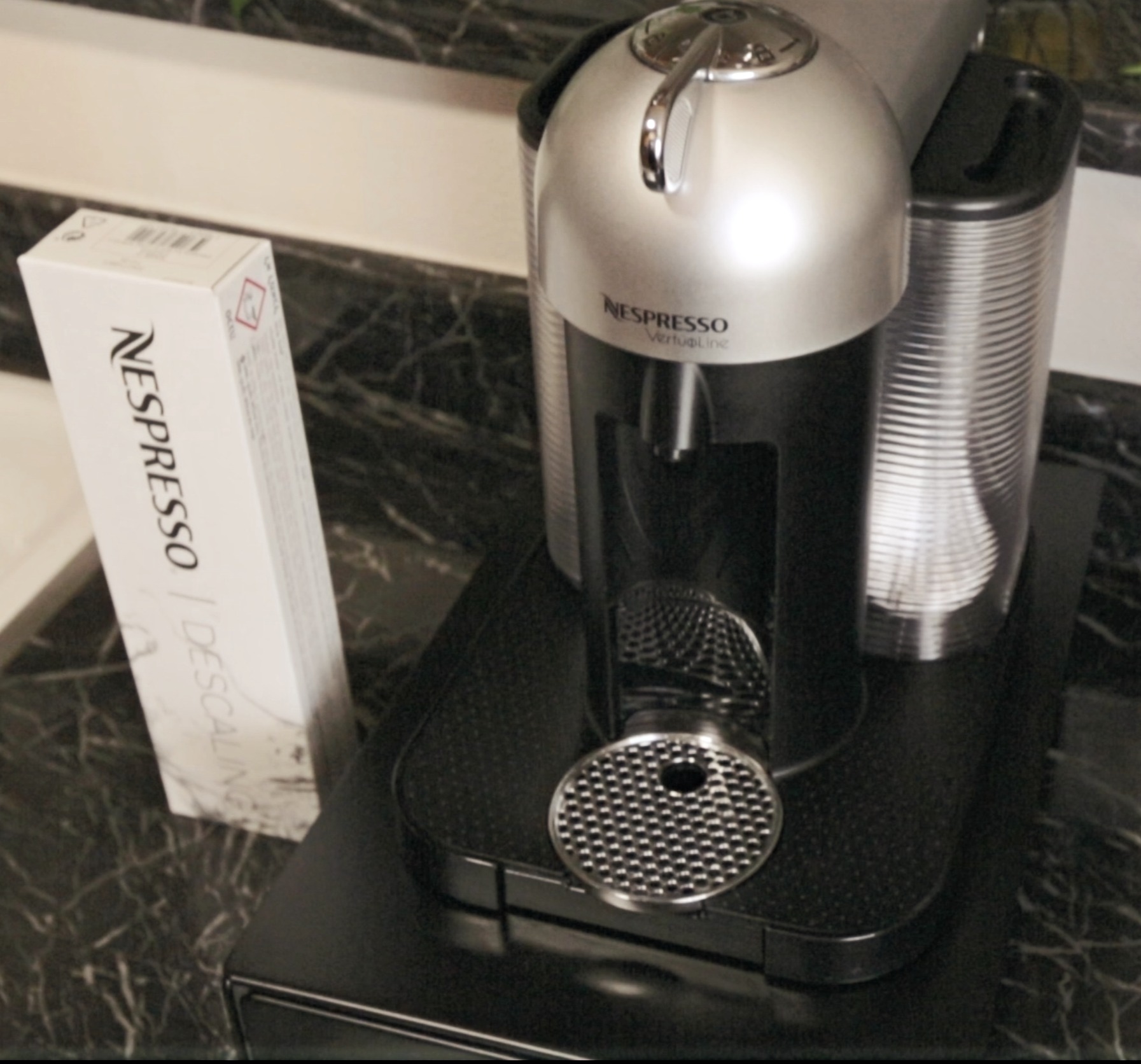 Nespresso VertuoLine Descale Tutorial