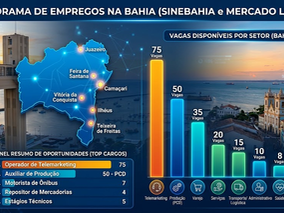 Painel de Vagas de Emprego e Empresas na Bahia