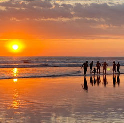 Sunset at Jaco Beach in Costa Rica