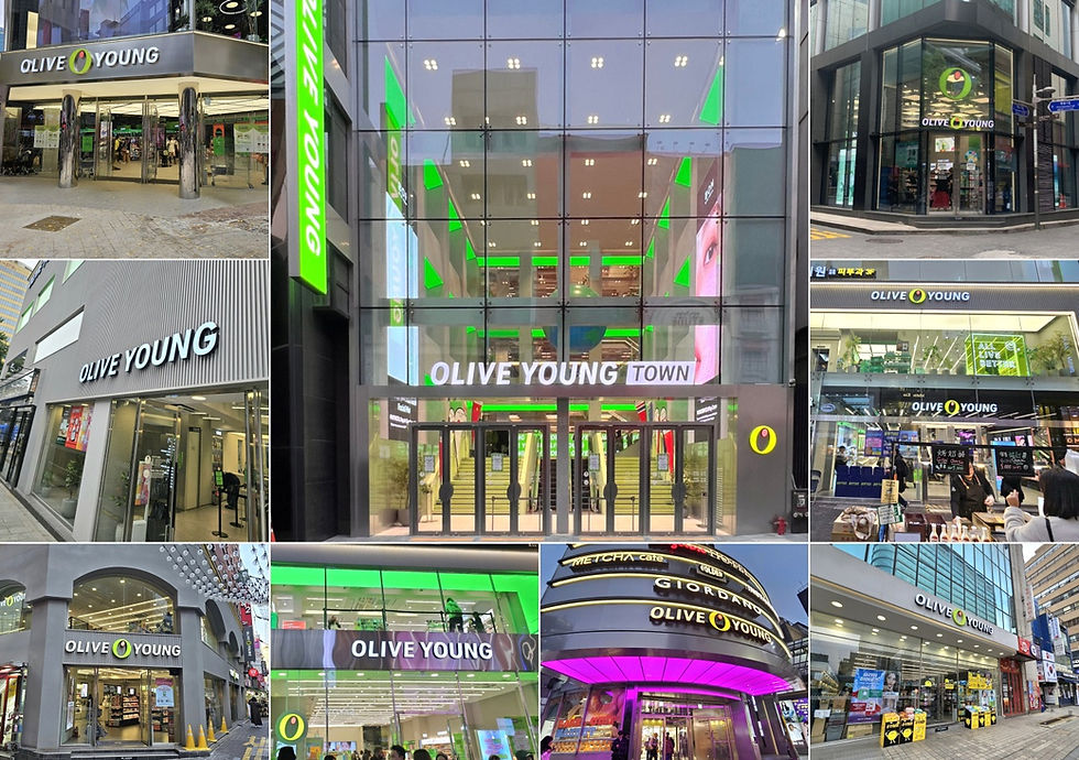 Guide to 9 Olive Young Stores in Myeongdong | Seoul, South Korea