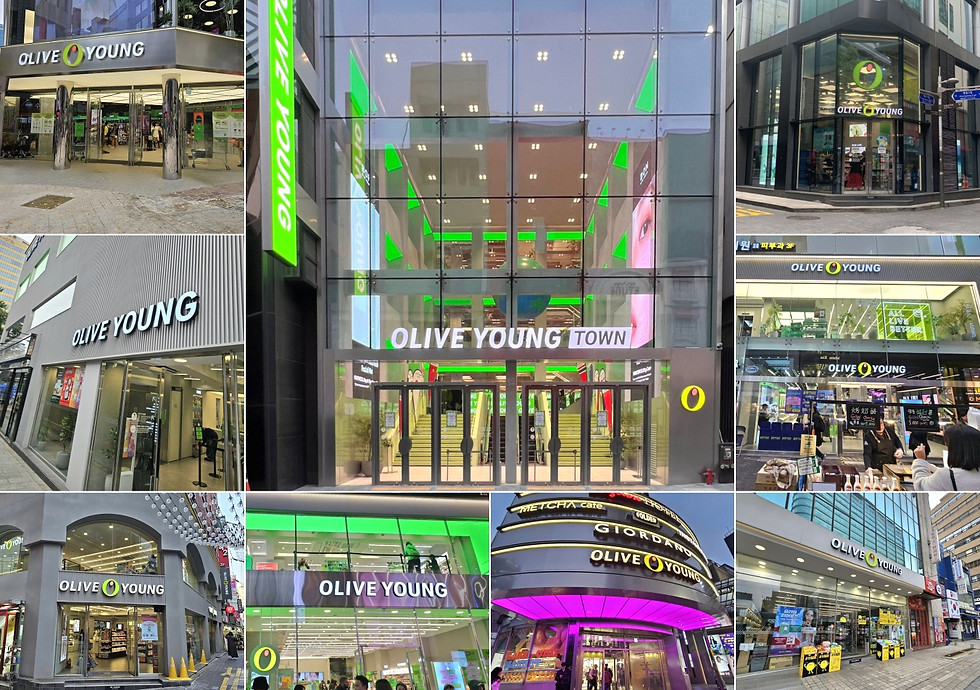 Guide to 9 Olive Young Stores in Myeongdong | Seoul, South Korea