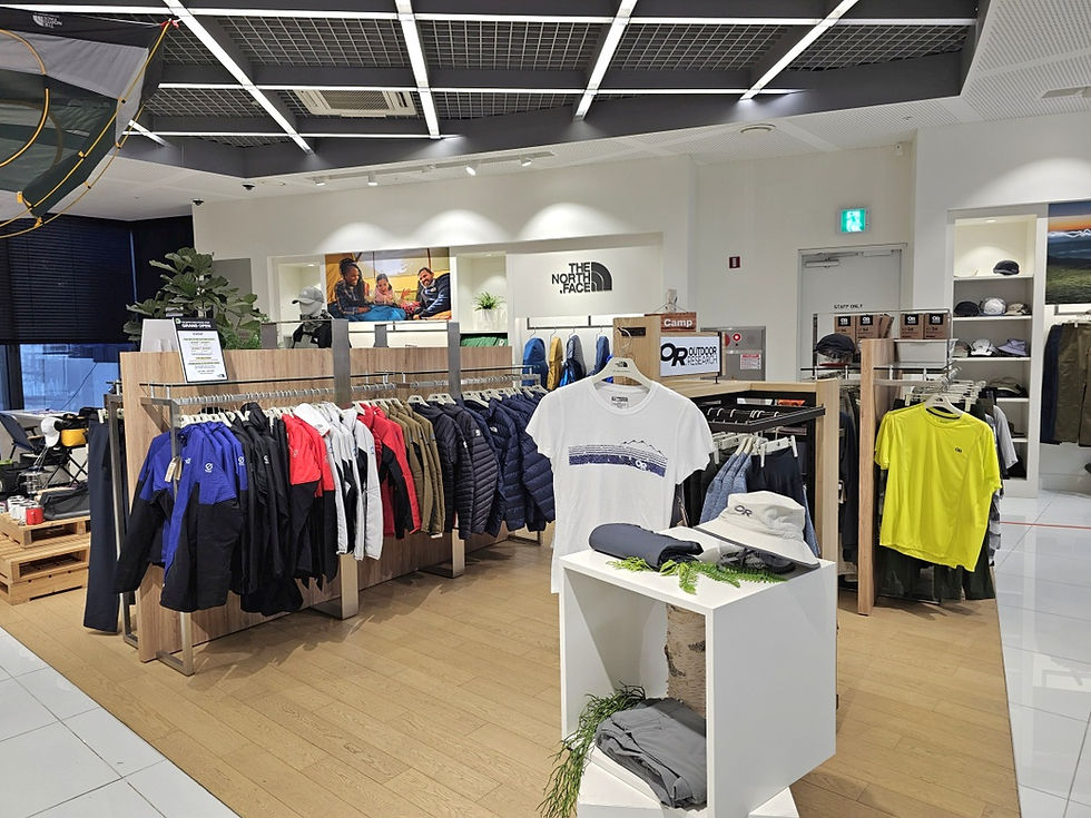 Myeongdong Shopping District - THE NORTH FACE