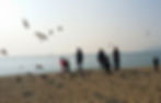 Haeundae Beach - Sunset with seagulls