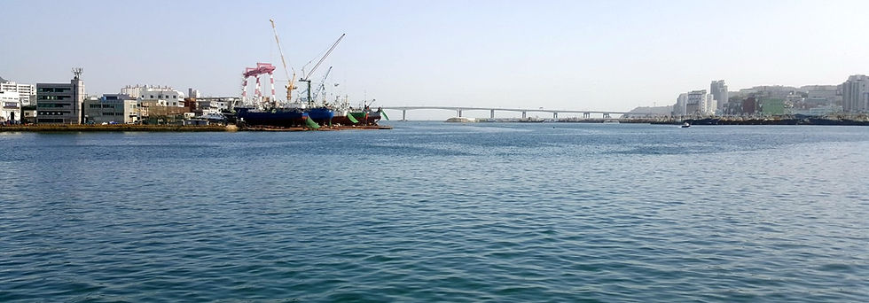 Jagalchi Fish Market - View from Fish Market & Getting There | Busan, South Korea