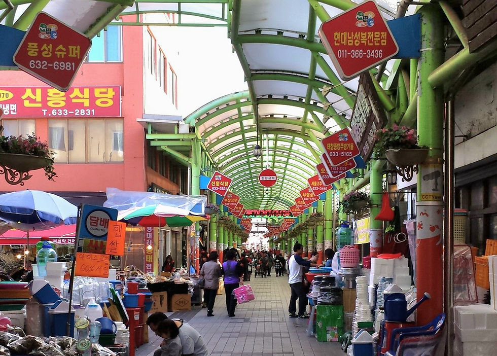 Sokcho Tourist & Fishery Market