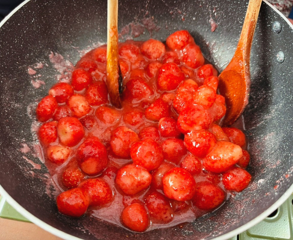 Bukhangang River Bicycle Path -  Hansarang Strawberry Experience Farm - Jam Making