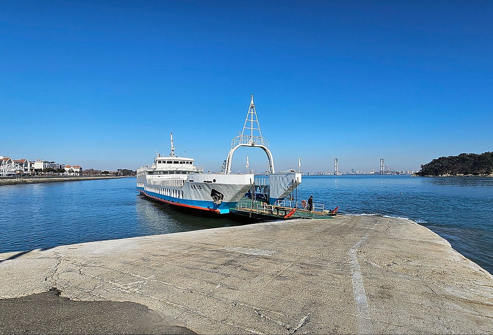 Incheon - Wolmido Island - Yeongjongdo Ferry