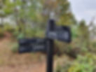 Ansan Jarak-gil Trail - Exit to Yonsei University - Sign