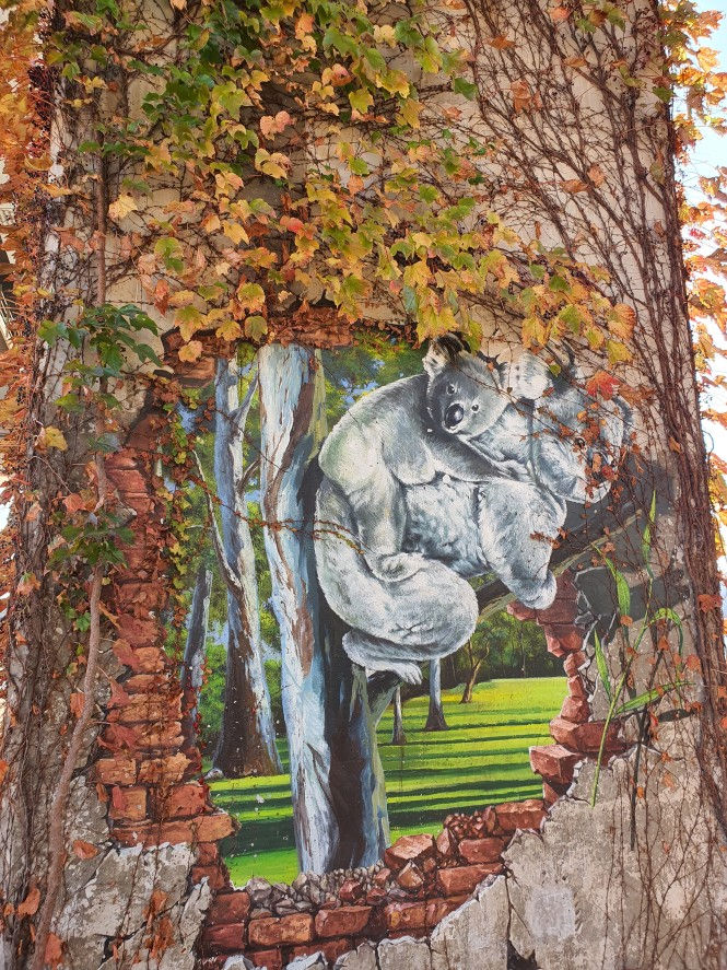 Ttukseom Hangang Park - Wall Painting