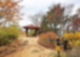 Ansan (Mt.) Summit descend towards Metasequoia Forest - Rest Pavilion