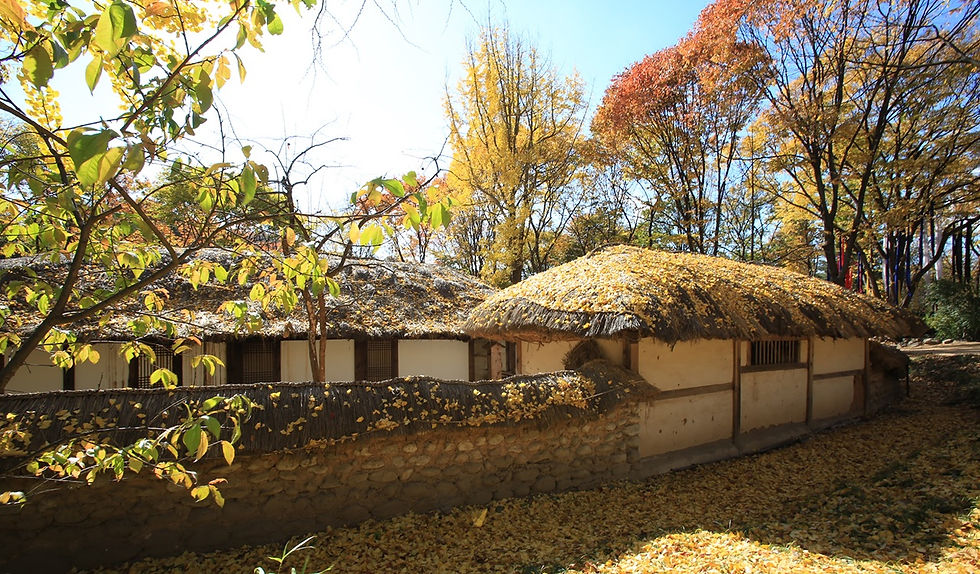 Korean Folk Village - Autumn