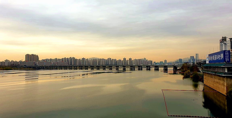 Jamsil Railway Bridge Walk - View from bridge | KoreaToDo
