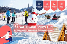Vivaldi Park Official Tickets: Ski/Snowyland/Lesson/Shuttle Access