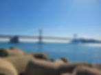 Millak-dong Breakwater - View of Gwangandaegyo Bridge from Millak-dong Breakwater