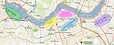 What to do and see in Seoul, South of Han River, South Korea - Tourist Map