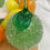 Thumbnail: Handmade Glass Green Apple/ Fruit Bowl, Paperweight