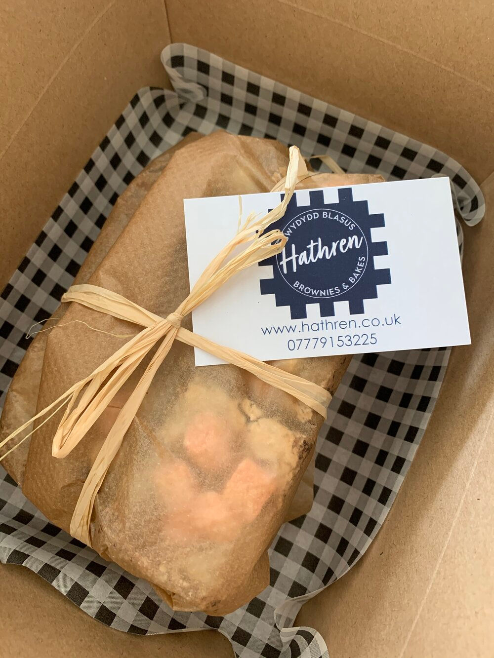 Blondies Di-glwten Hathren, Bocs o 12