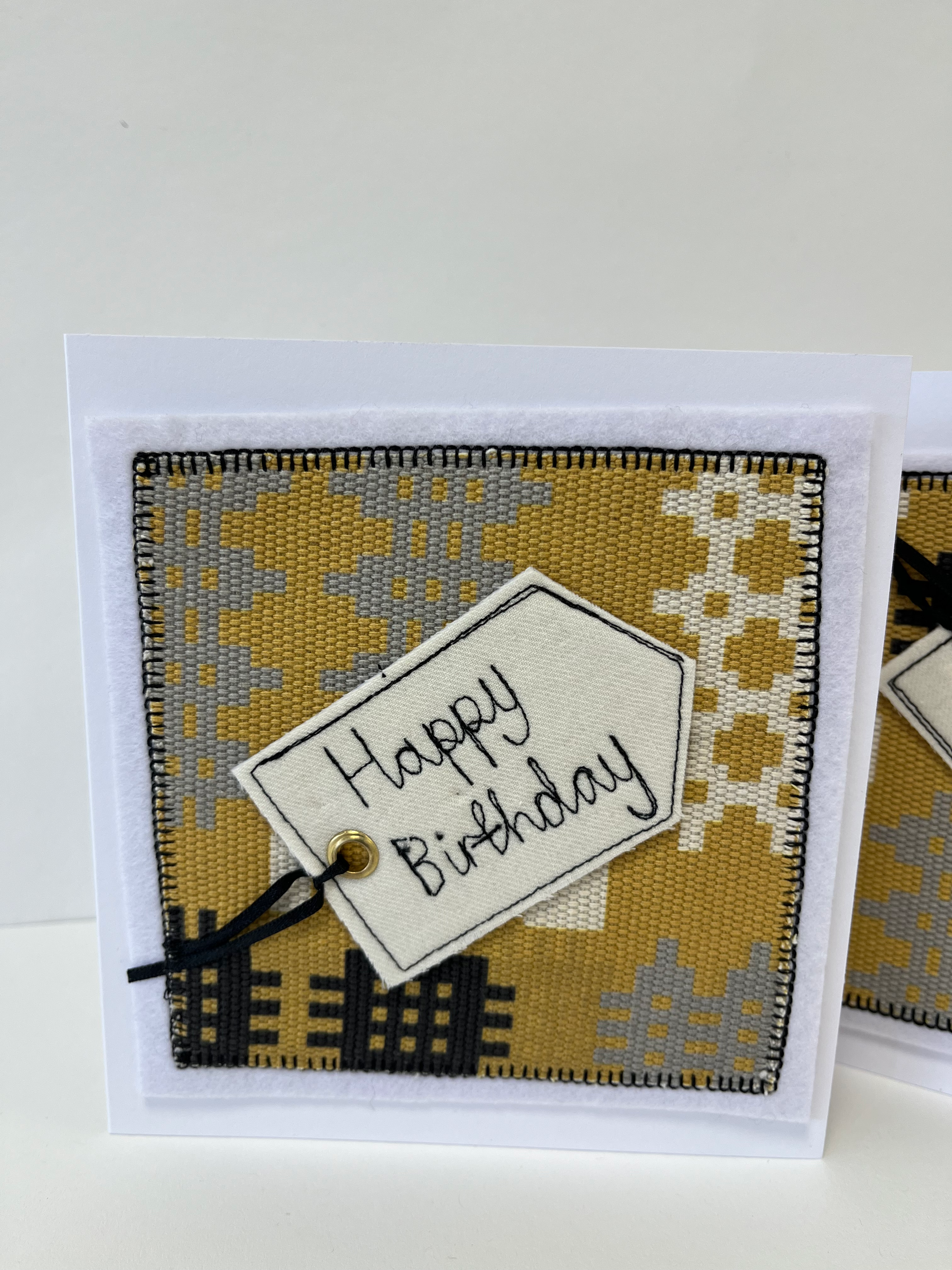 Birthday Card-  Yellow
