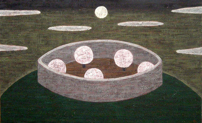 油彩画家。1955年生 多摩美術大学油彩画卒。ビルや円形球戯場、公園を題材とした油彩画を手掛ける。1987年より東京銀座にて作品を発表。近年は年に１度グループ展を主催するほか、個展や二人展にて新作を発表する。