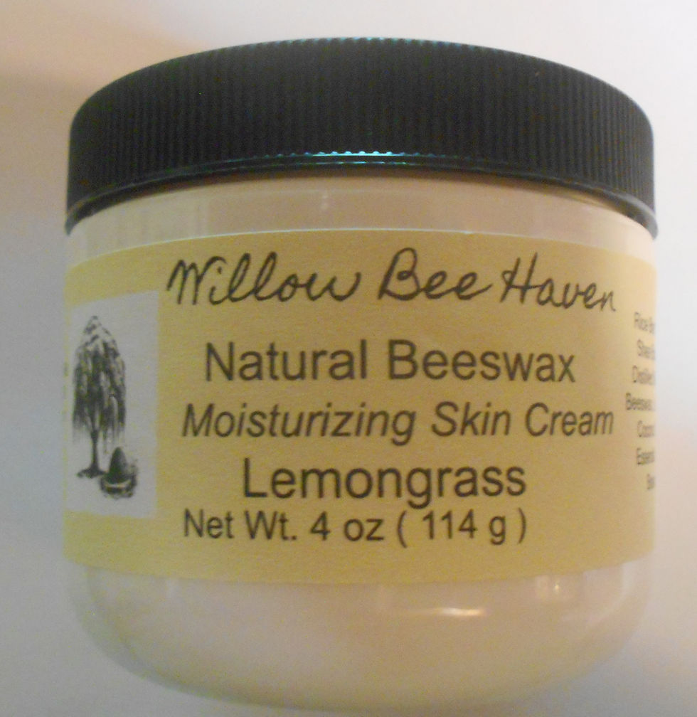4 oz Lemongrass Moisturizing Skin cream