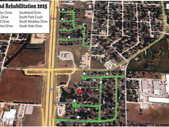 Repaving of eight streets scheduled to begin in July