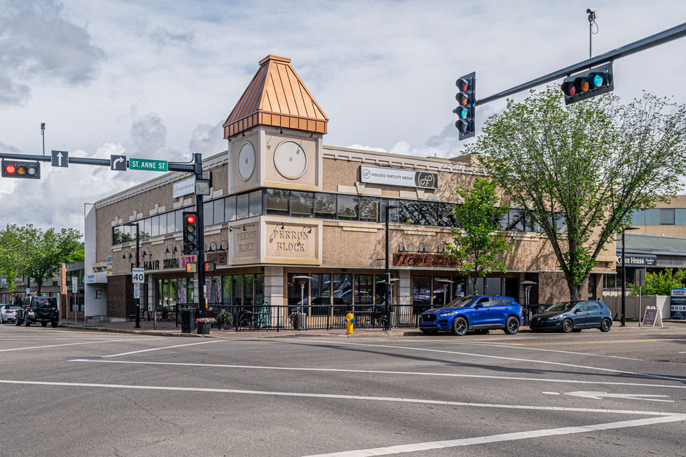 corner street photo of 100-21 Perron St, St Albert, AB