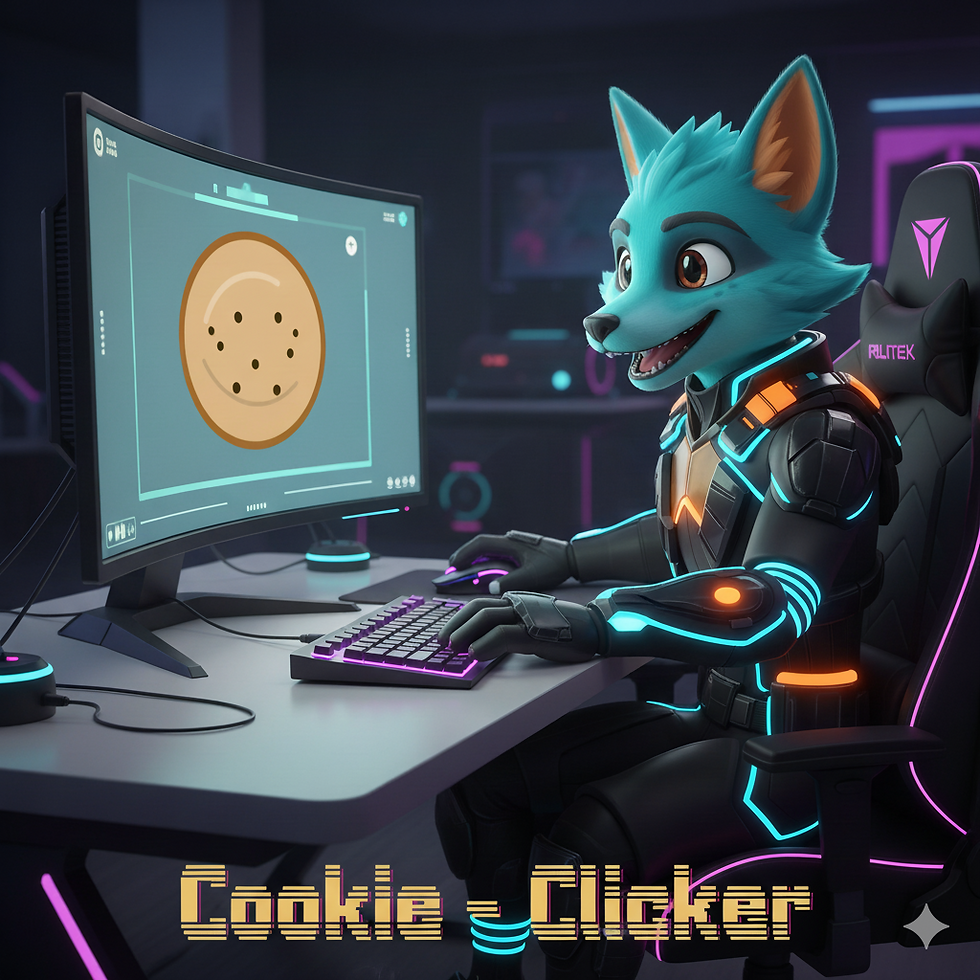Cookie clicker game Logo image