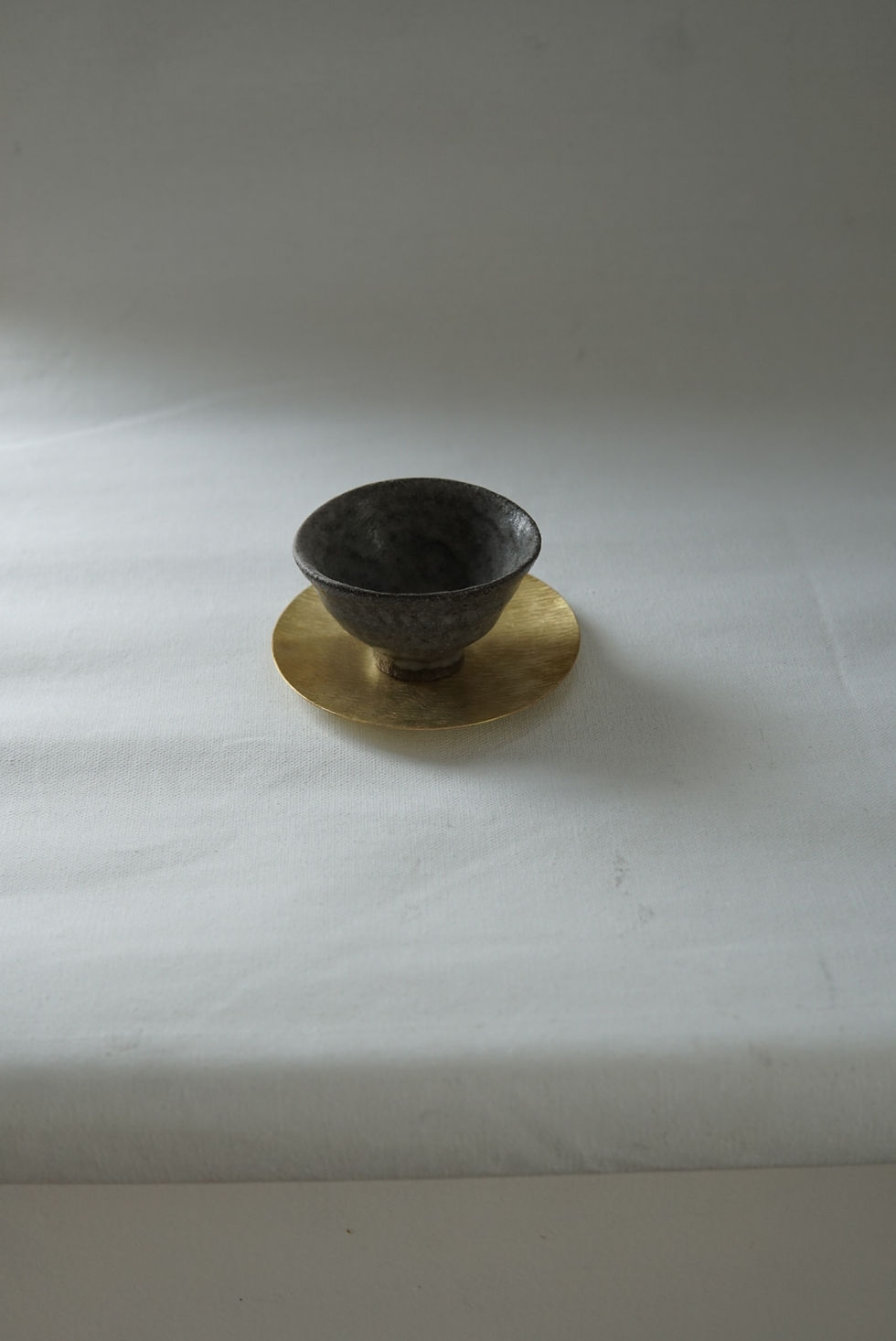 Thumbnail: Open Weave Bross Teacup Saucer