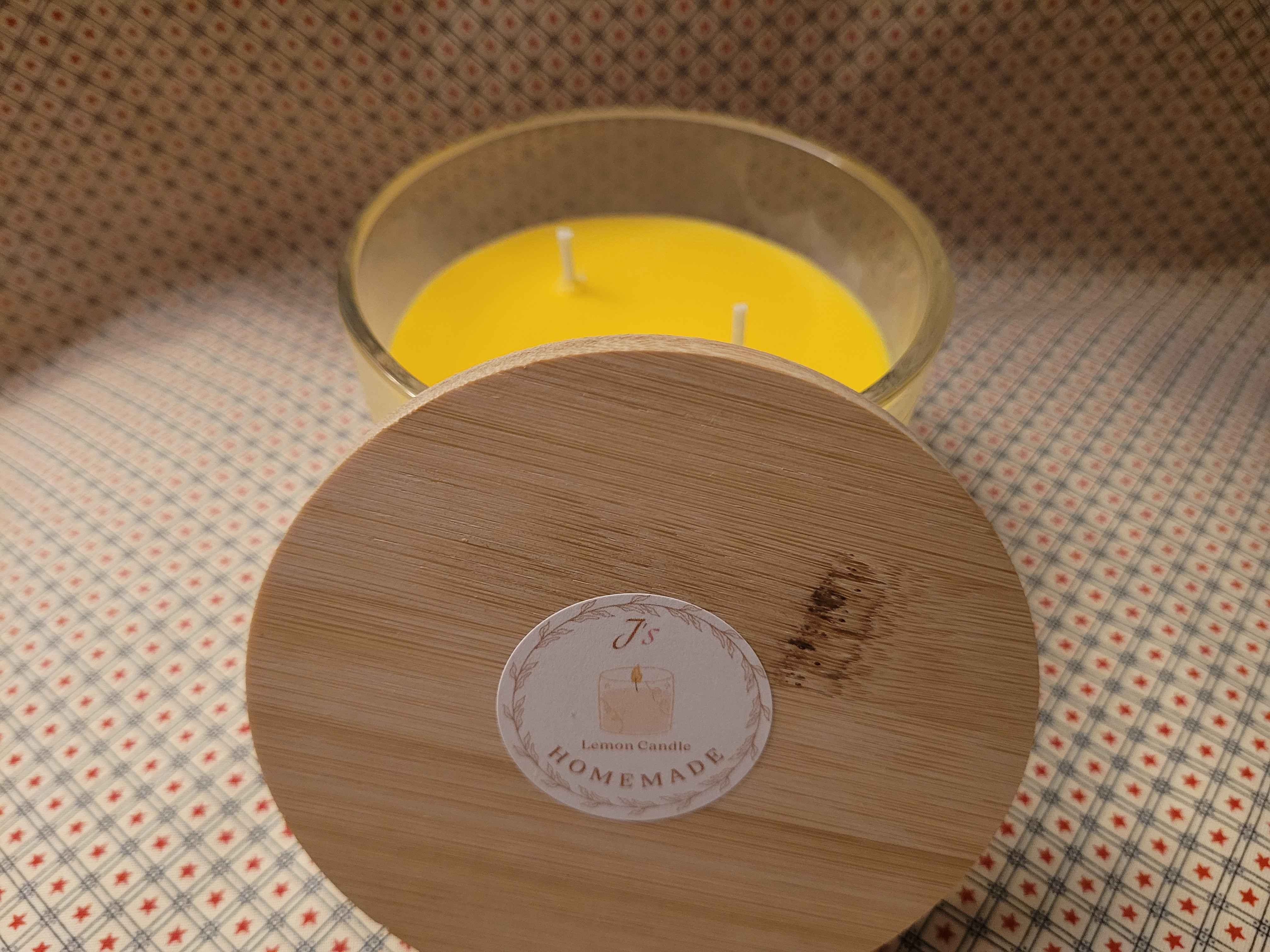 Lemon 3-Wick Candle