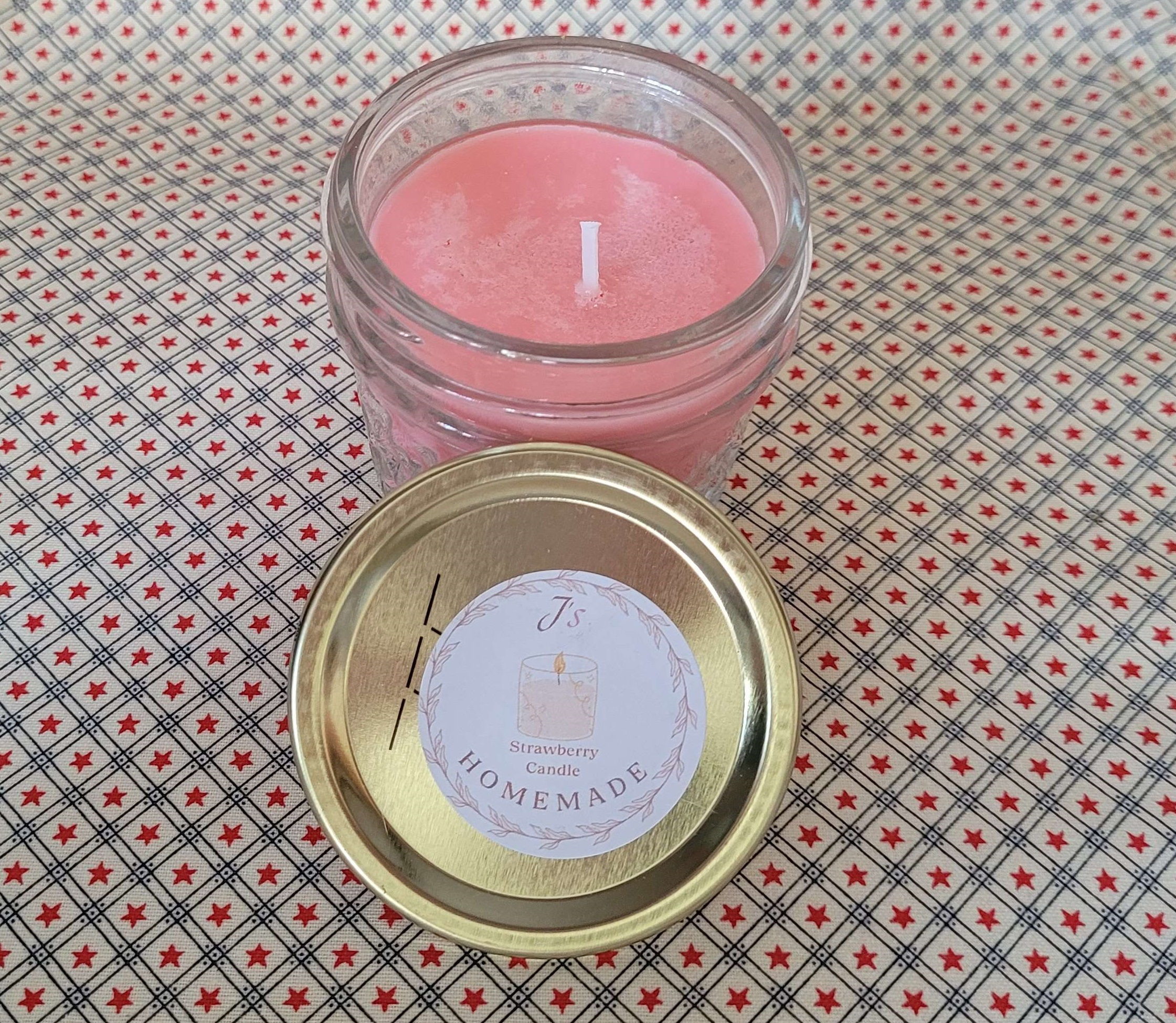 Strawberry Candle