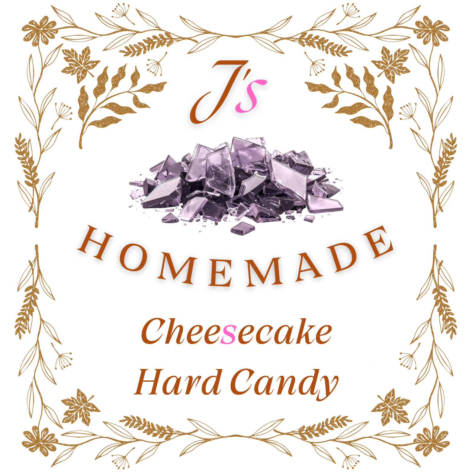 Cheescake Hard Candy