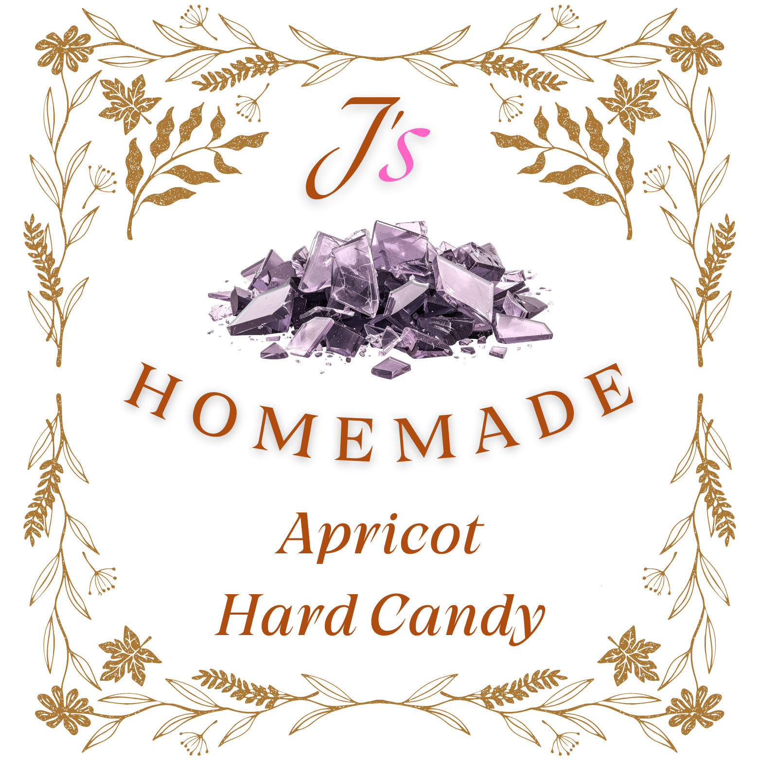 Apricot Hard Candy