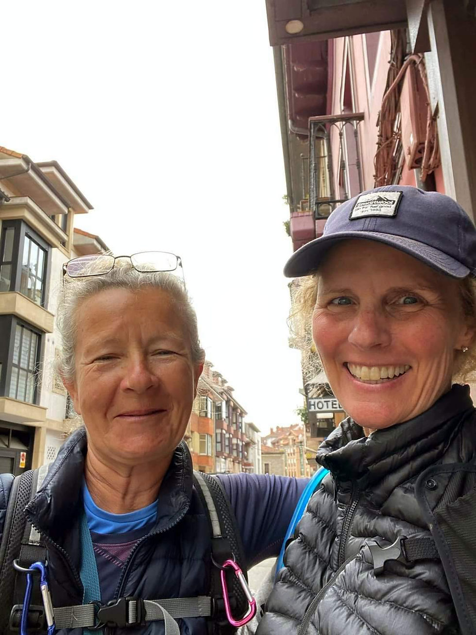 female hikers