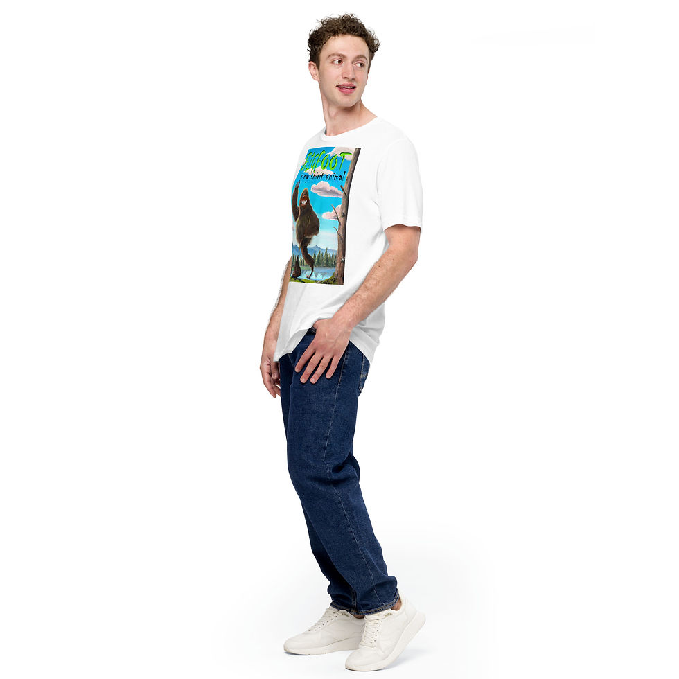 Thumbnail: 'Bigfoot is my Spirit Animal' Unisex t-shirt