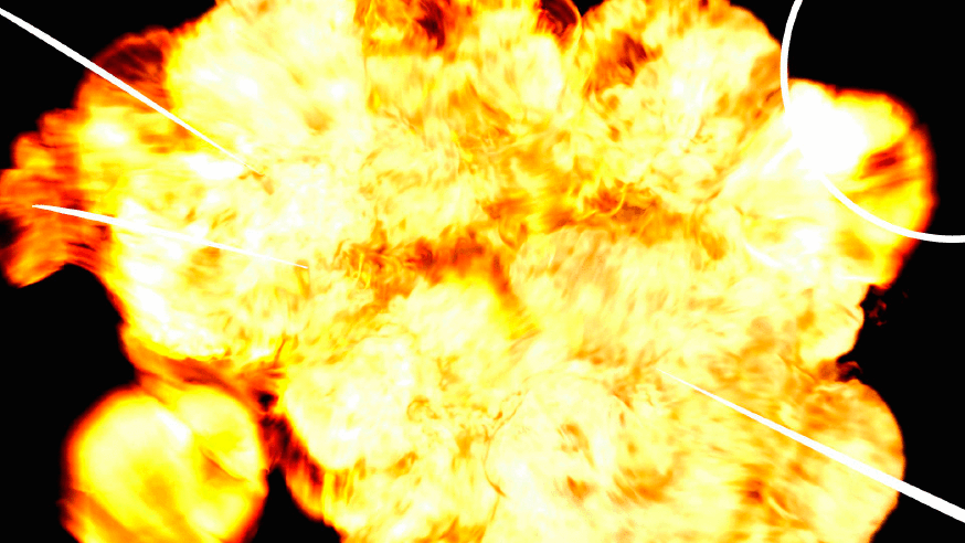 Explosão - styleframe, storyboard, animação, abertura canal do youtube - física