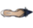 Badgley Mischka Angelina Navy Satin