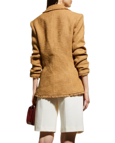 Thumbnail: Cinq a Set Khloe Boucle Blazer