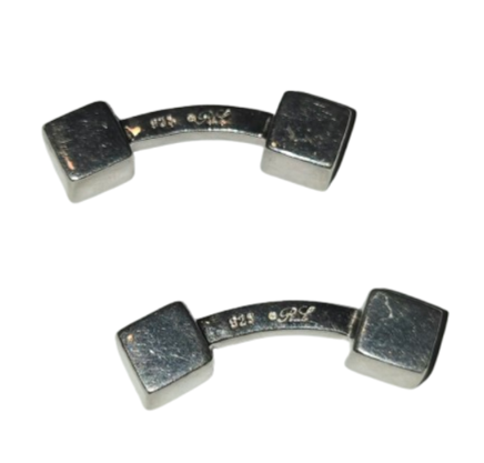 Thumbnail: Ralph Lauren Purple Label Cube Cufflinks