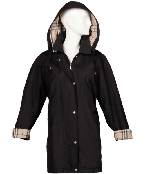 Thumbnail: Burberry Black Rain Jacket