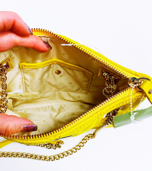 Thumbnail: Kate Spade Sedgewick Place Quilted Leather Morgan Bag inside view