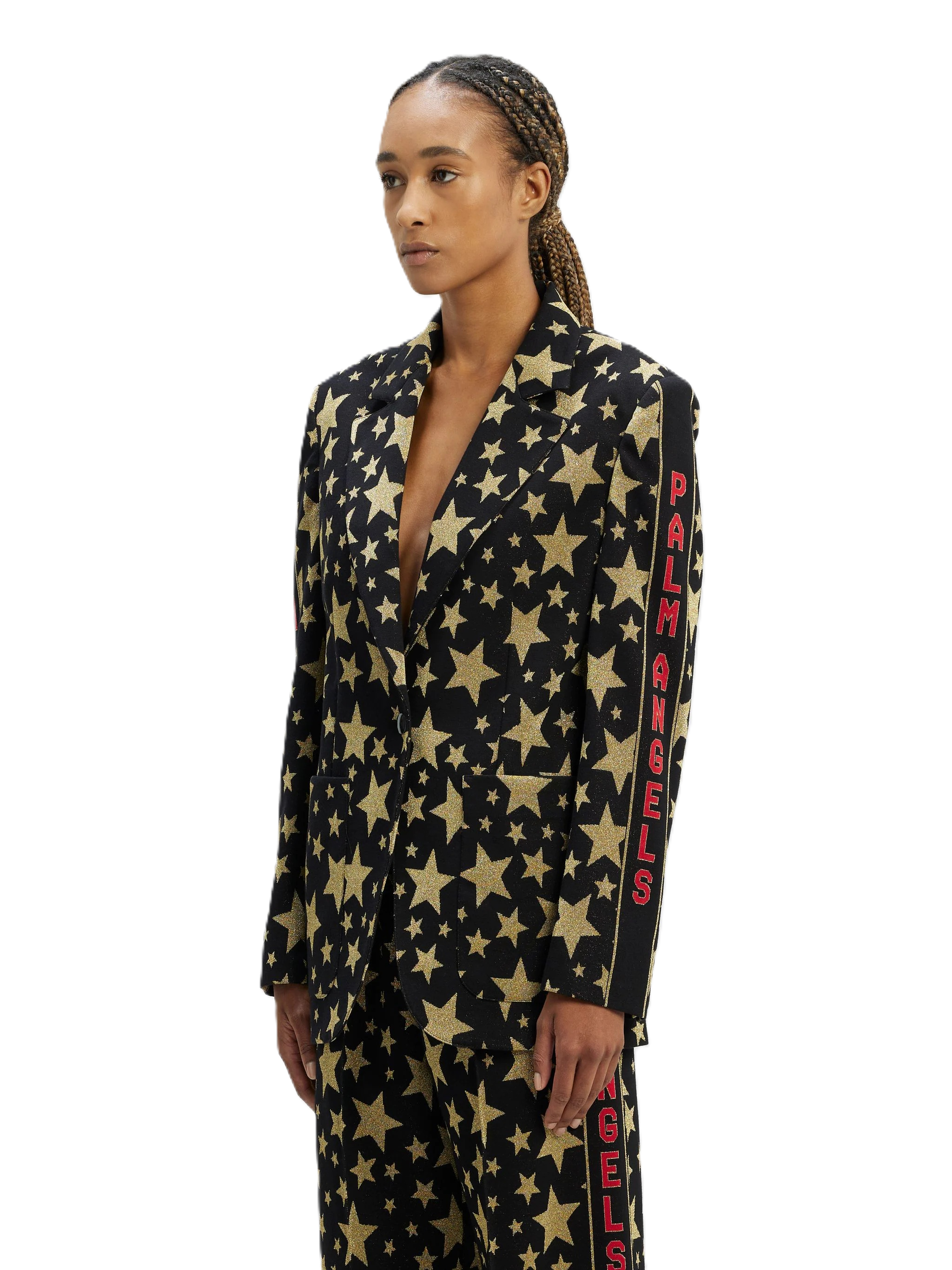 Palm Angels Star Patterned Blazer