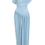 Thumbnail: Catherine Asymmetrical Pleated Maxi Dress