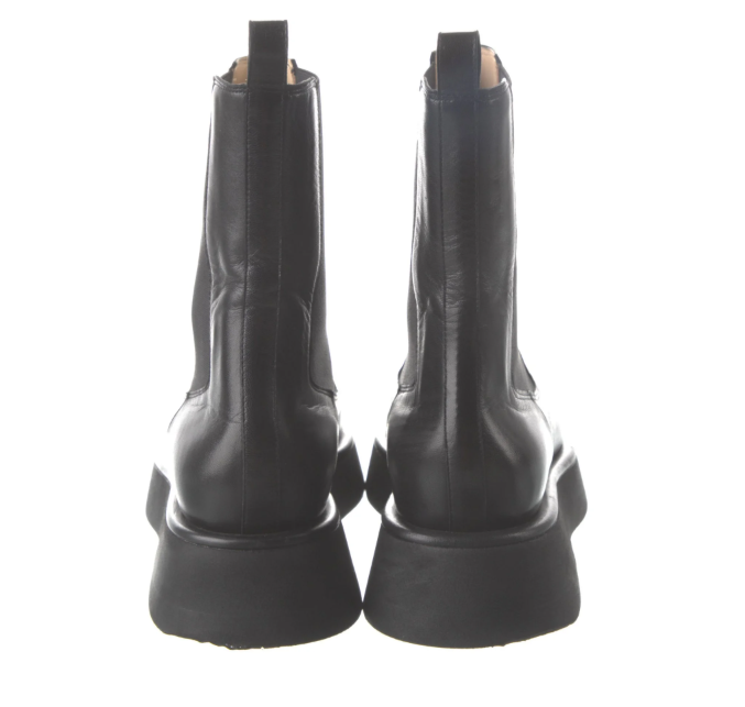 Thumbnail: WANDLER Leather Chelsea Boots