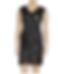 Elie Tahari 'Naya' Black Lace V-Neck Embroidered Shift Party Dress