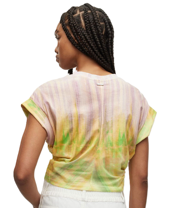 Thumbnail: All Saints Tie Dye Crop Top